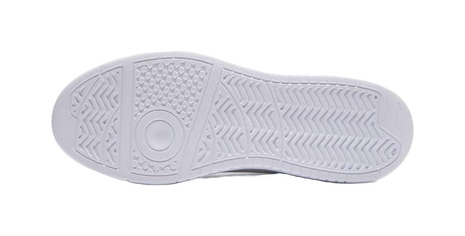 LiNing Acer Truncatum Slip Resistant Cushioning Wear Resistant Height Increasing Low Top Skateboard Shoes Men's White 