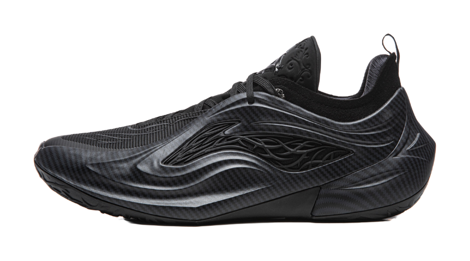 LiNing JB4 Cushioning Slip Resistant Abrasion Resistant Breathable Rebound Grip Low top Basketball Shoes Mens Black  VJSNEAKER