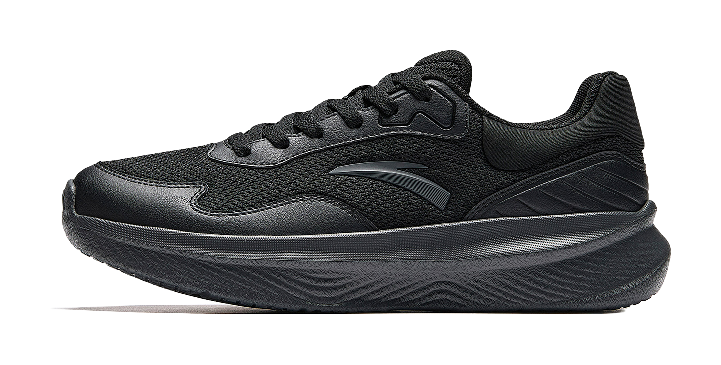 Anta Heavenly Low top Training Athletic Shoes Unisex Basic Black  VJSNEAKER