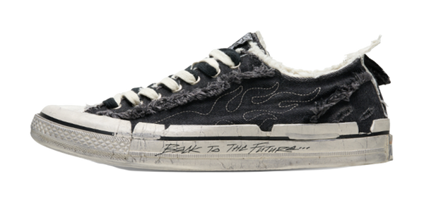 VESSEL Low top Canvas Shoes Unisex Black 