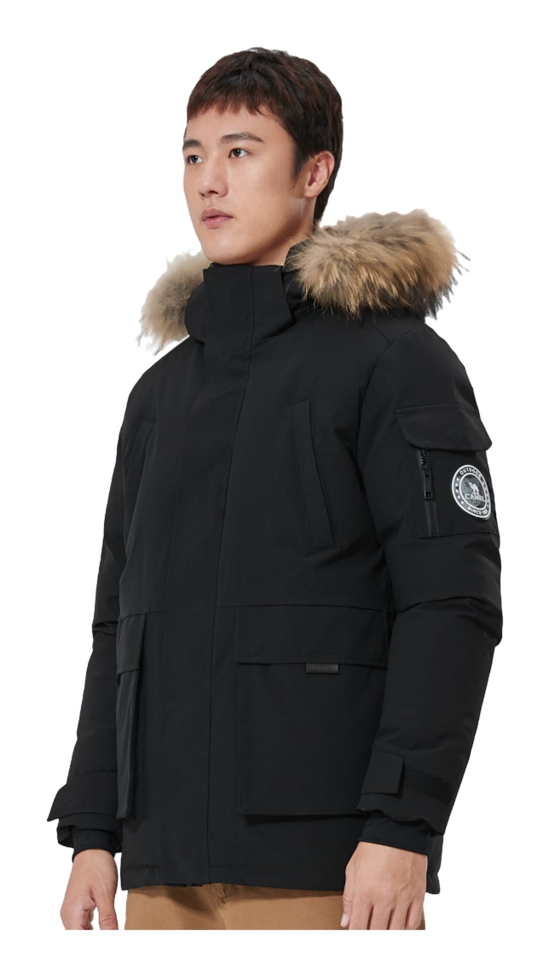 CAMEL Extreme Cold Down Jacket Mens  VJ SNEAKER