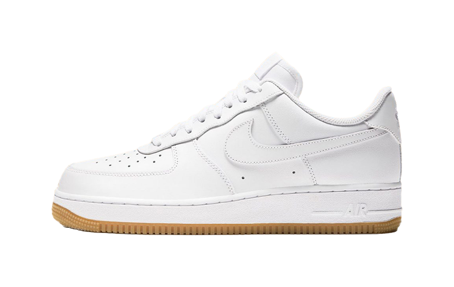 Nike Air Force 1 07 White Gum Light Brown  VJSNEAKER