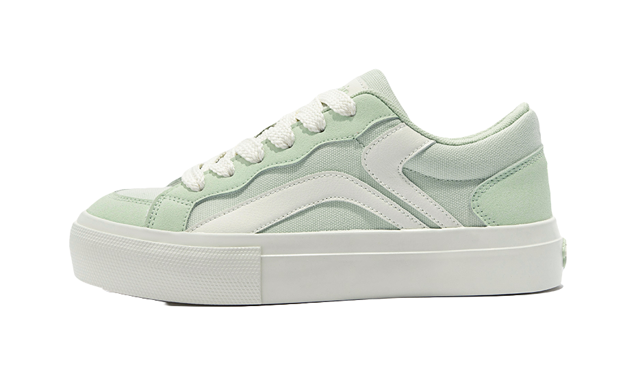 TUOPIN Pie Shoes Slip Resistant, Abrasion Resistant, Lightweight, Breathable Low top Skateboard Shoes Women's Green 