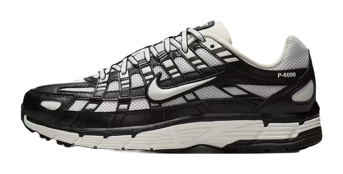 Nike P 6000 Abrasion Resistant Low top Casual Running Shoes Womens Silver Blue  vjsneaker.com