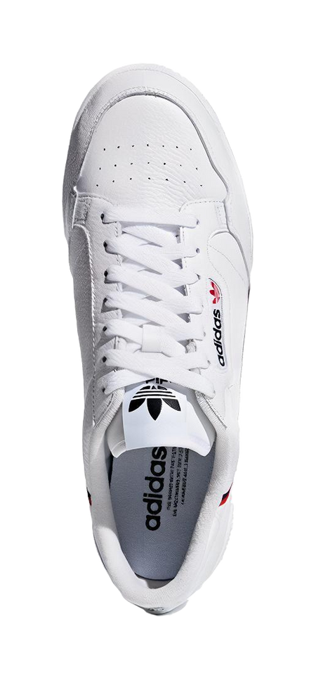 Adidas Continental 80 White Navy Scarlet  vjsneaker.com