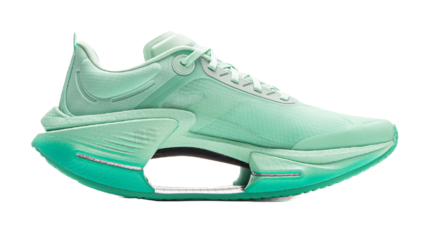 LiNing Shadow 3 ESSENTIAL Cushioning Breathable Support Lightweight Rebound Low top Running Shoes Mens Aqua Green  VJsneaker