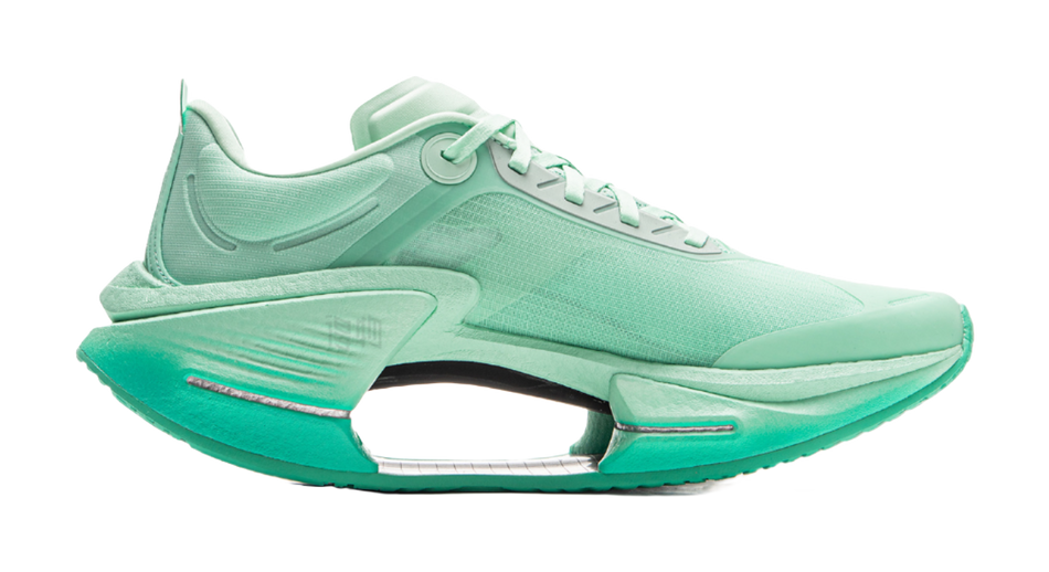 LiNing Shadow 3 ESSENTIAL Cushioning Breathable Support Lightweight Rebound Low top Running Shoes Mens Aqua Green  VJsneaker