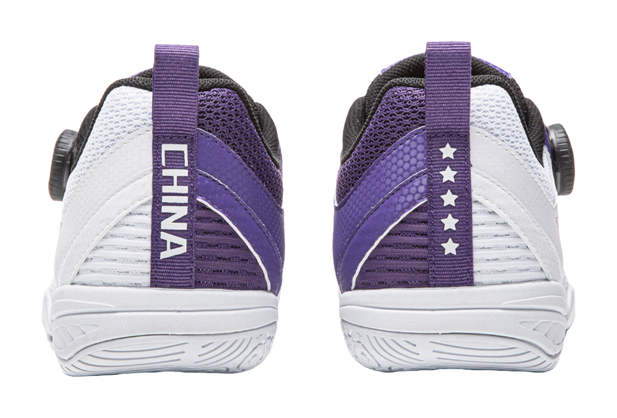 Li-Ning Mage ESS "White/Purple" APPU021-9 - Table Tennis Shoe Unisex White