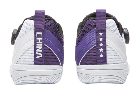 Li-Ning Mage ESS "White/Purple" APPU021-9 - Table Tennis Shoe Unisex White