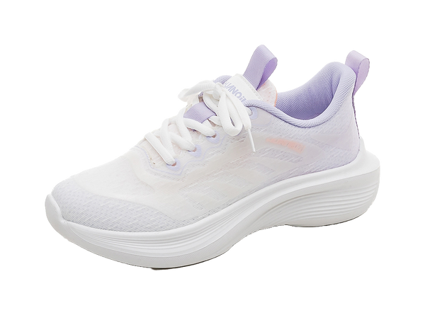 HUANQIU Running Shoes Women's Low top White Purple 