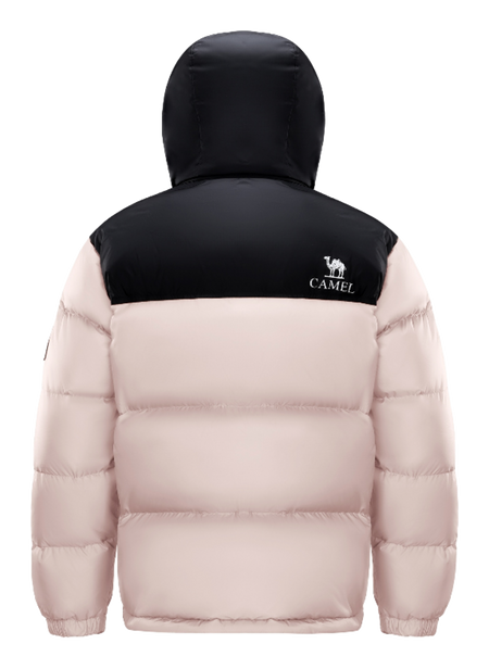CAMEL Warm Fleece Collection Down Jacket Unisex  vjsneaker.com