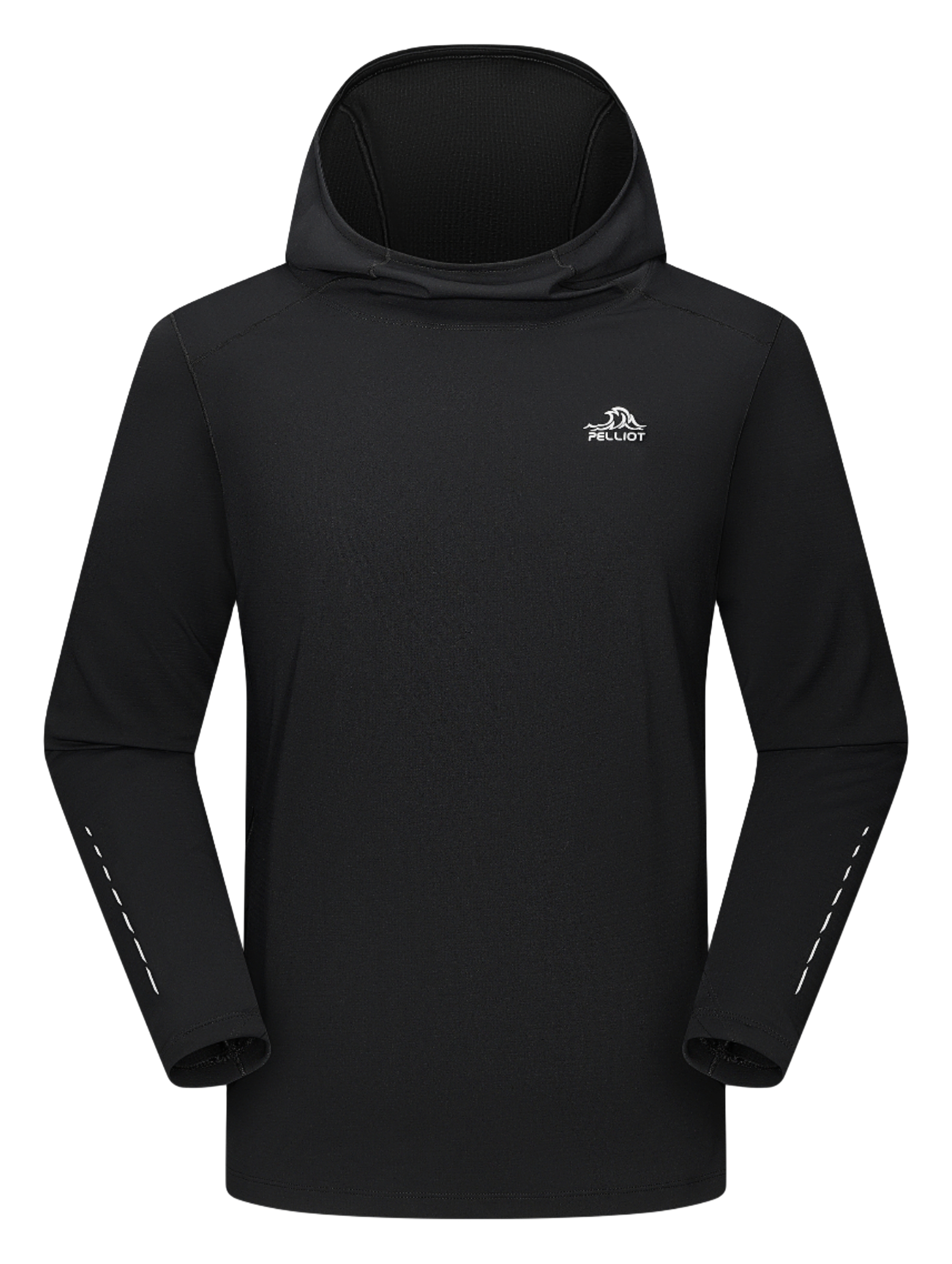 Boxi and PELLIOT City Outdoor Fast Drying Breathable Comfortable Antibacterial Running Fitness Clothing Sweat Absorbing and Moisture wicking Sports Top Bottom Versatile Long Sleeve Sweatshirt T-shirt for Men's Daily Commuting  vjsneaker.com