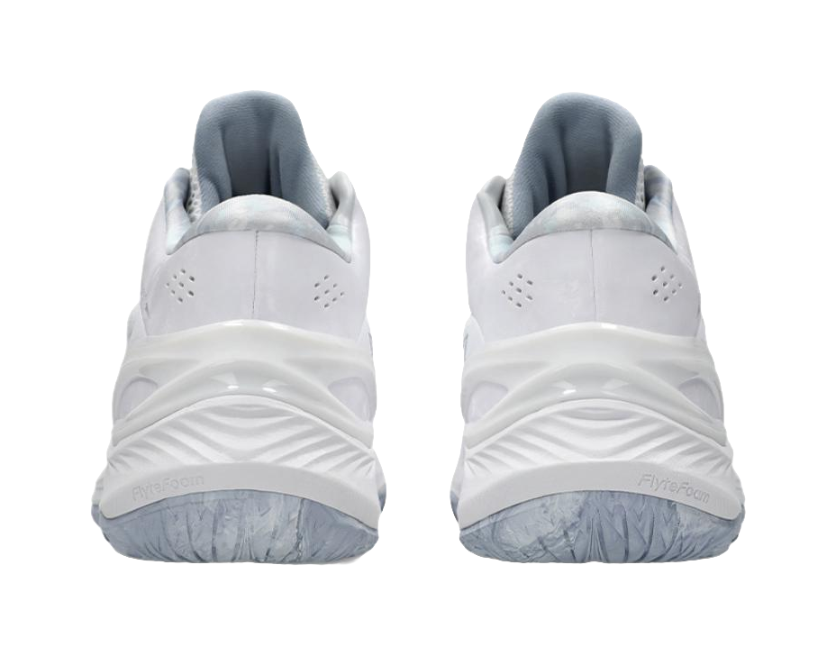 ASICS GELBURST 28 Soft And Comfortable Abrasion Resistant Mid top Basketball Shoes Mens White  vjsneaker.com