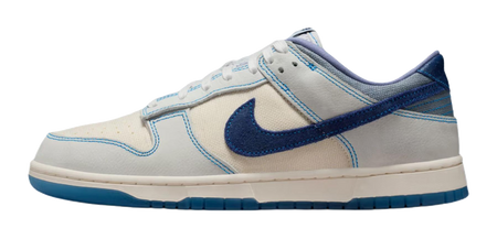 Nike Dunk Low top Skateboard Shoes Unisex White Blue  vjsneaker.com