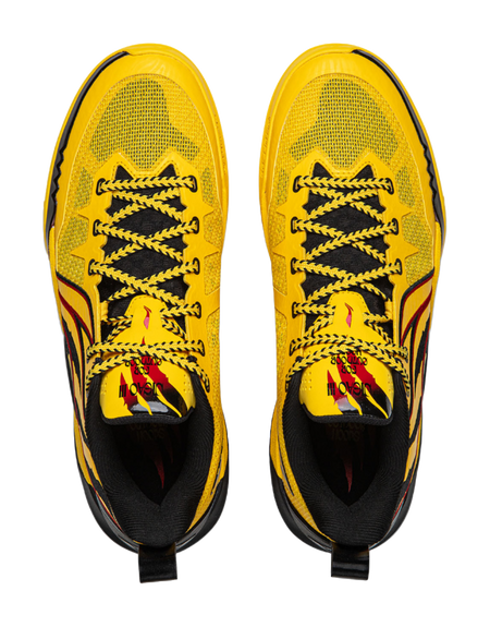 Li Ning Cushioning Slip Resistant Abrasion Resistant Breathable Rebound Anti Twist Grip Low top  vjsneaker.com