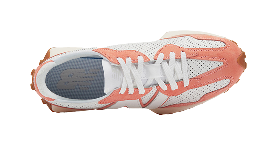 327 New Balance Primary Pack - White Paradise Pink  vjsneaker.com