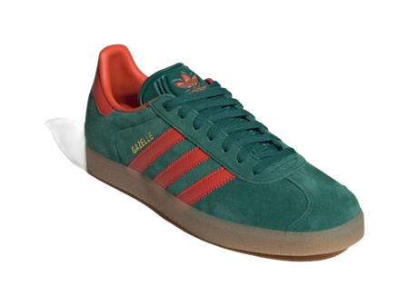 Gazelle Adidas Originals Collegiate Green Preloved Red  vjsneaker.com