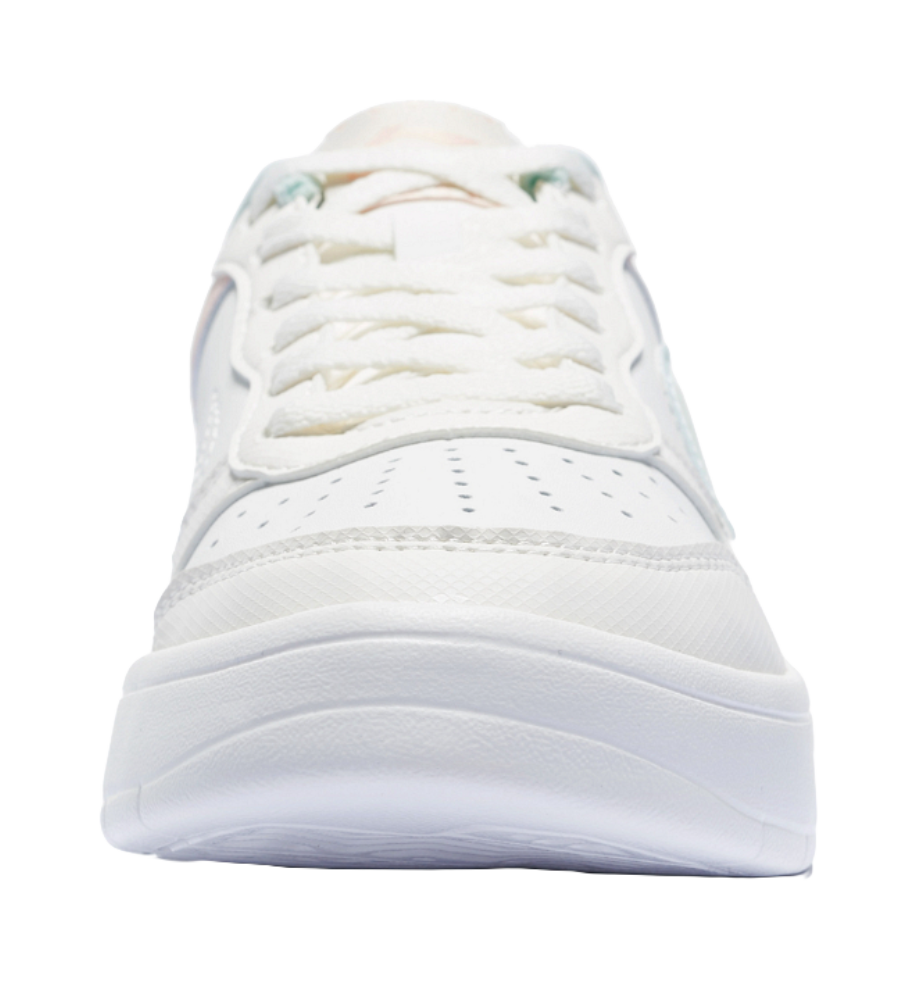 LINING Pontoon Boats Skateboard Shoes Women's Low top Mist White/Light Pink 