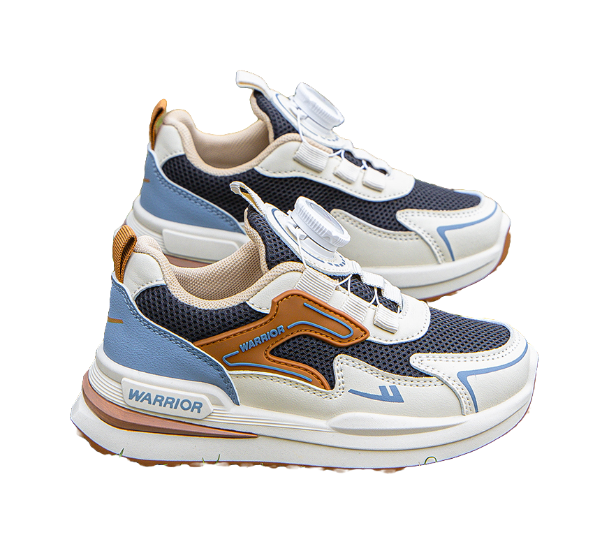 Warrior Slip Resistant Shock Absorbers With Abrasion Resistant Properties Low top Kids' Running Shoes Kids 