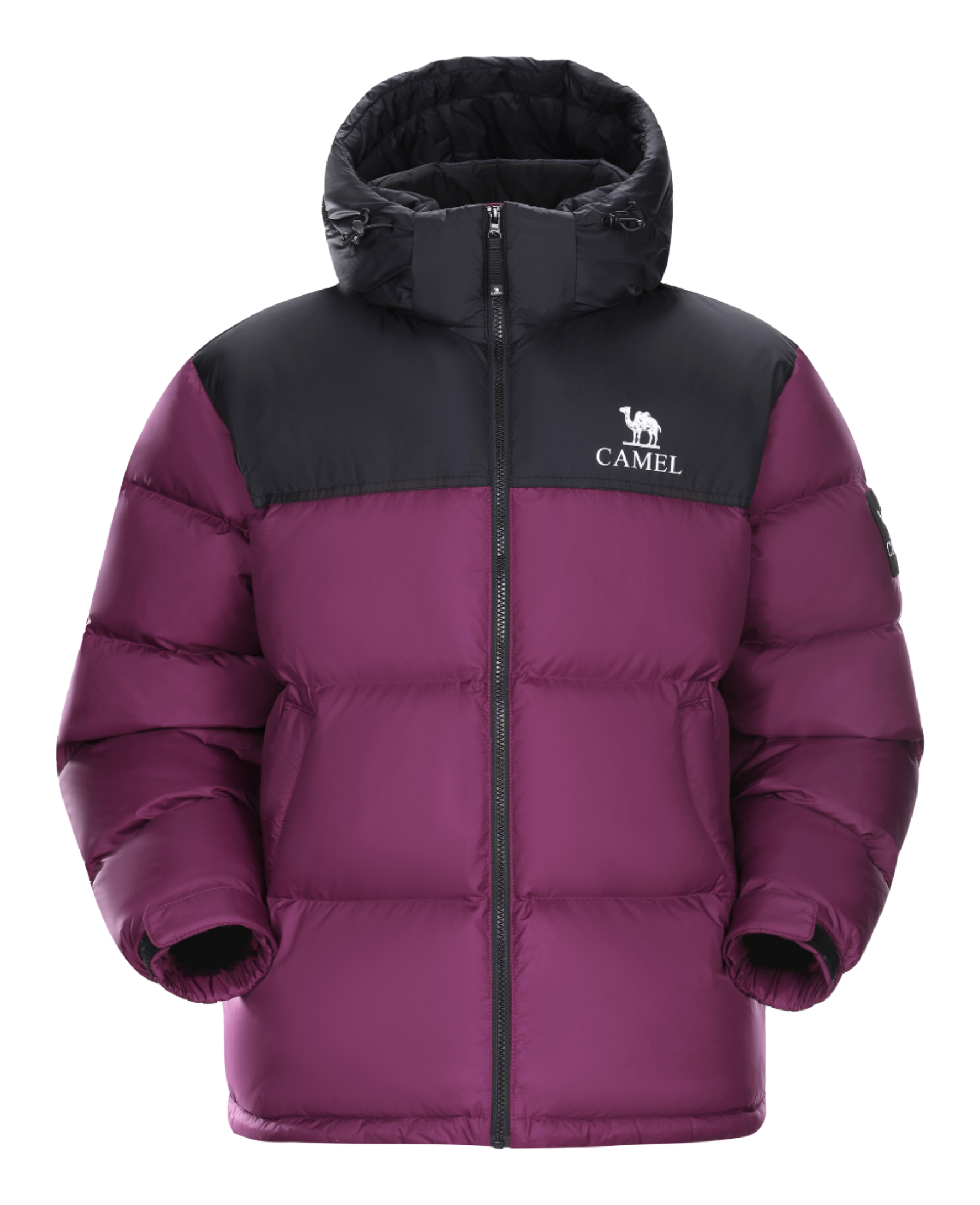 CAMEL Warm Fleece Collection Down Jacket Unisex  vjsneaker.com