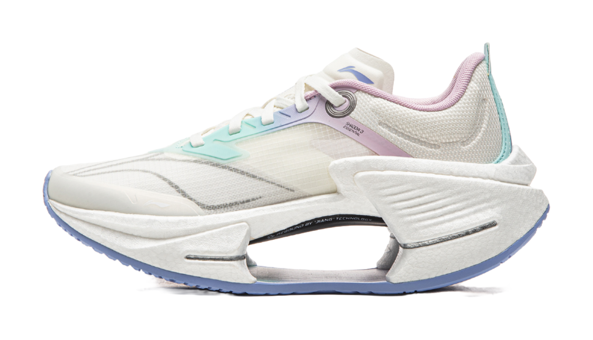 Li Ning Shadow 3 Essential Cushioning Abrasion Resistant Breathable Slip Resistant Low top Running Shoes Womens  VJsneaker