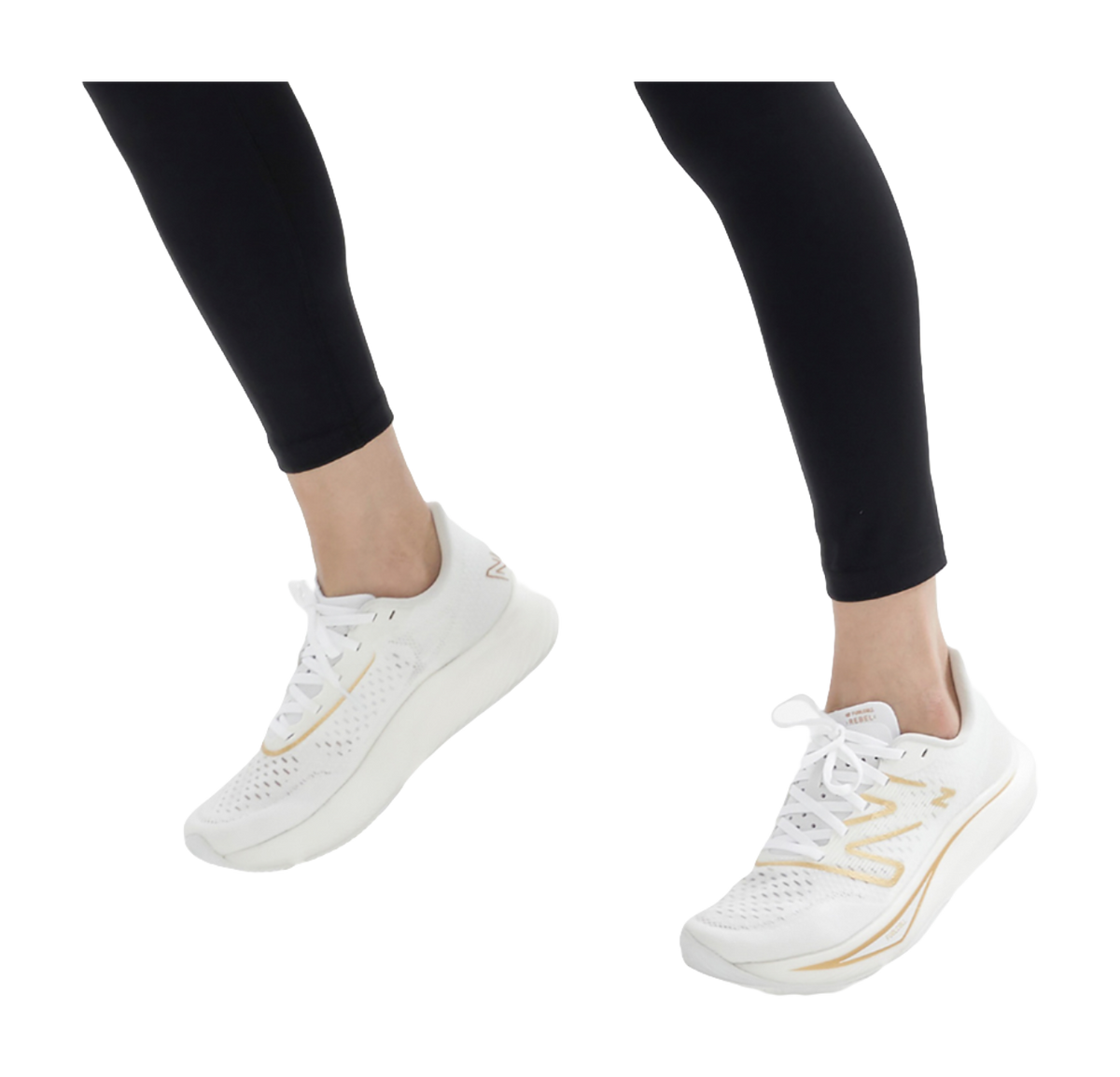 FuelCell Rebel Wmns New Balance v3 White Gold Metallic Womens  vjsneaker.com