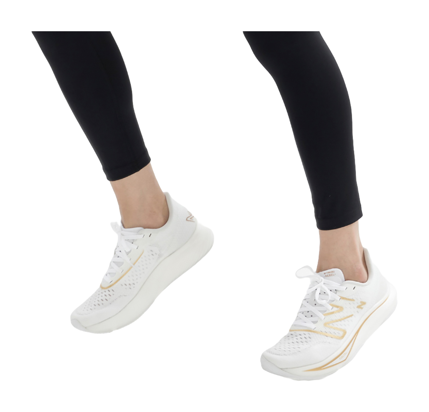 FuelCell Rebel Wmns New Balance v3 White Gold Metallic Womens  vjsneaker.com