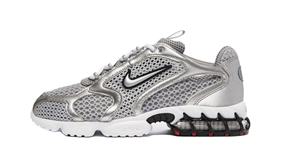 Nike Zoom Spiridon Caged 2 Metallic Silver  VJSNEAKER