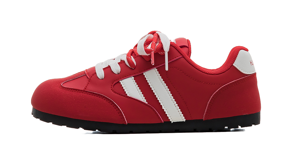 HUANQIU Slip Resistant, Abrasion Resistant, Lightweight Low Top Skateboard Shoes Women's 