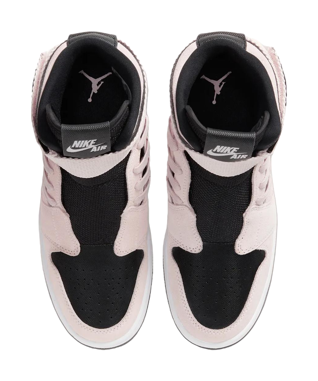Jordan 1 Nova XX Barely Rose Black Womens  vjsneaker.com