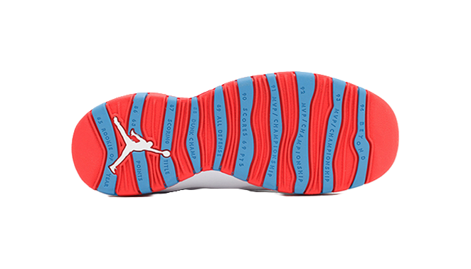 Jordan 10 Retro Chicago Flag GS  vjsneaker.com