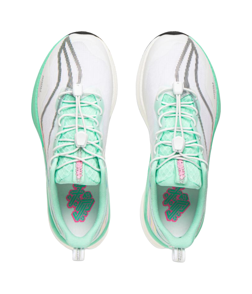 LINING YOUNG Red Hare 8 PRO Cushioning, Wear Resistant Low top Running Shoes Green Kids' 