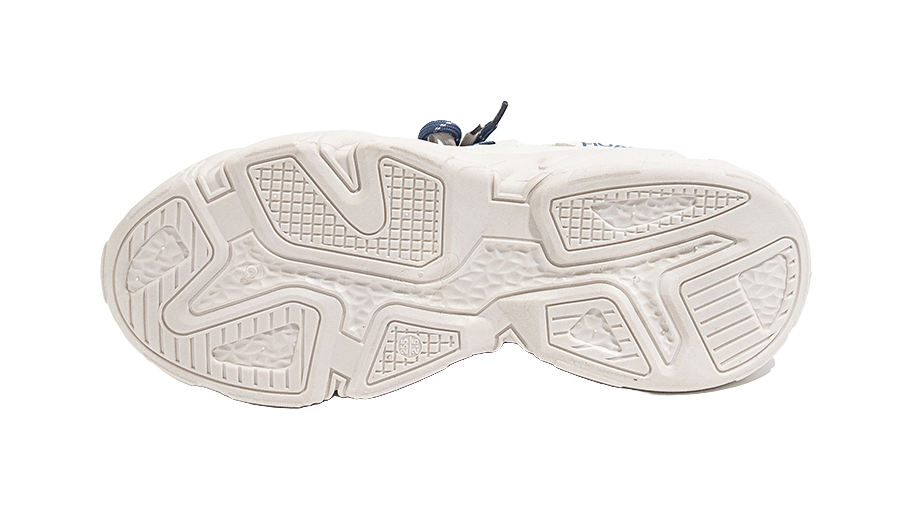 HUANQIU Low top Chunky Sneakers Men's Beige Blue 