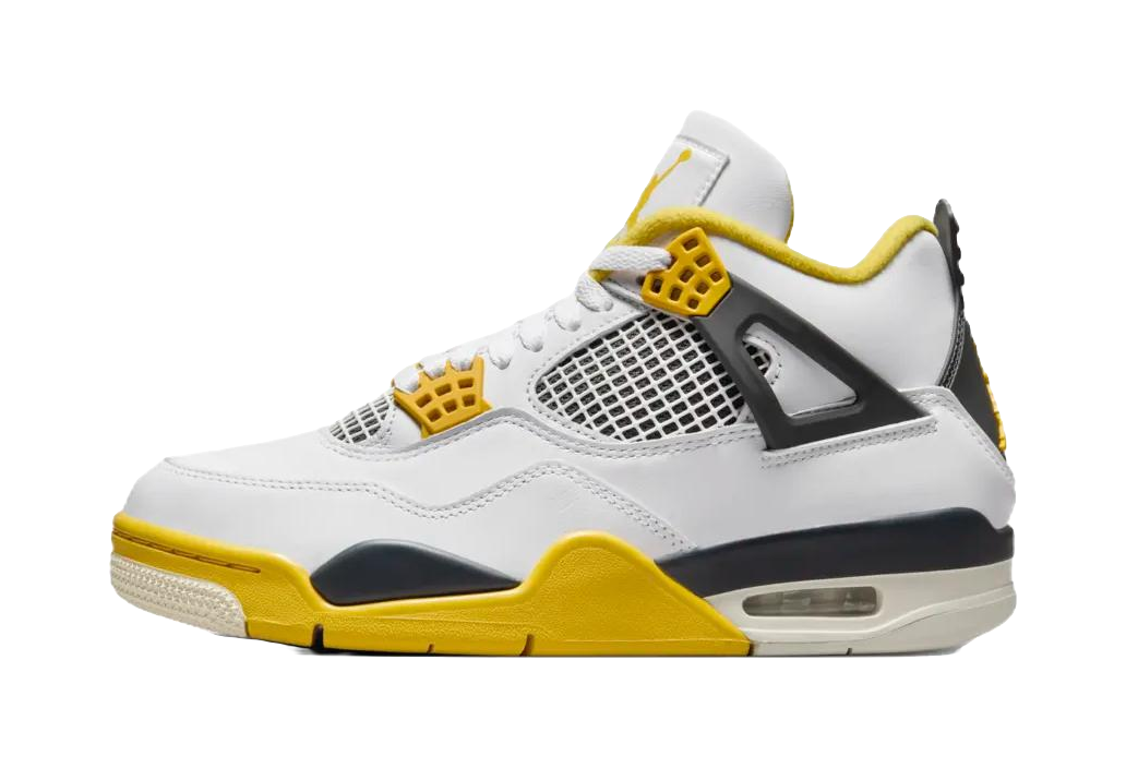 Jordan 4 Retro Vivid Sulfur Womens  VJSNEAKER