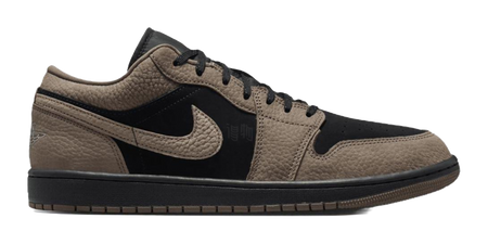 Jordan Air Jordan 1 Low top Vintage Basketball Shoes Unisex Brown Black  vjsneaker.com