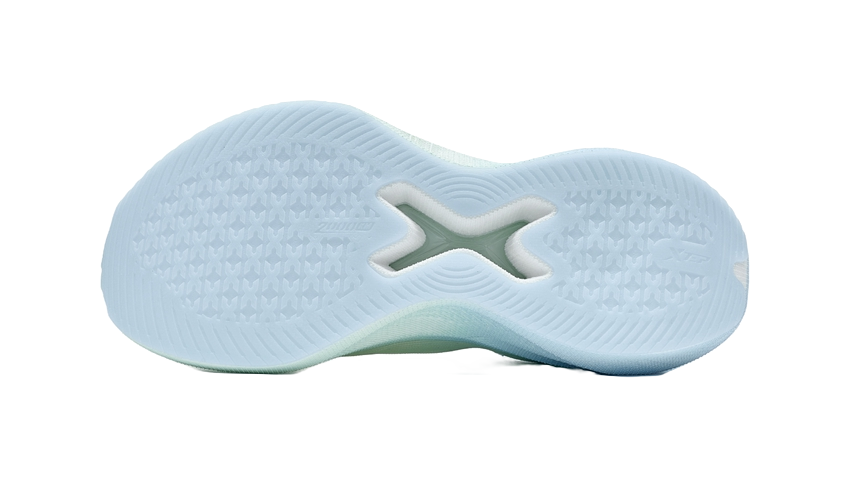 XTEP Two Thousand Kilometers 2.0 Running Shoes Women's Low top Light Fruit Green/Ripple Blue 