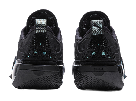 LiNing WOW12 Cushioning Slip Resistant Abrasion Resistant Breathable Rebound Grip Low top Basketball Shoes Mens Black  VJSNEAKER