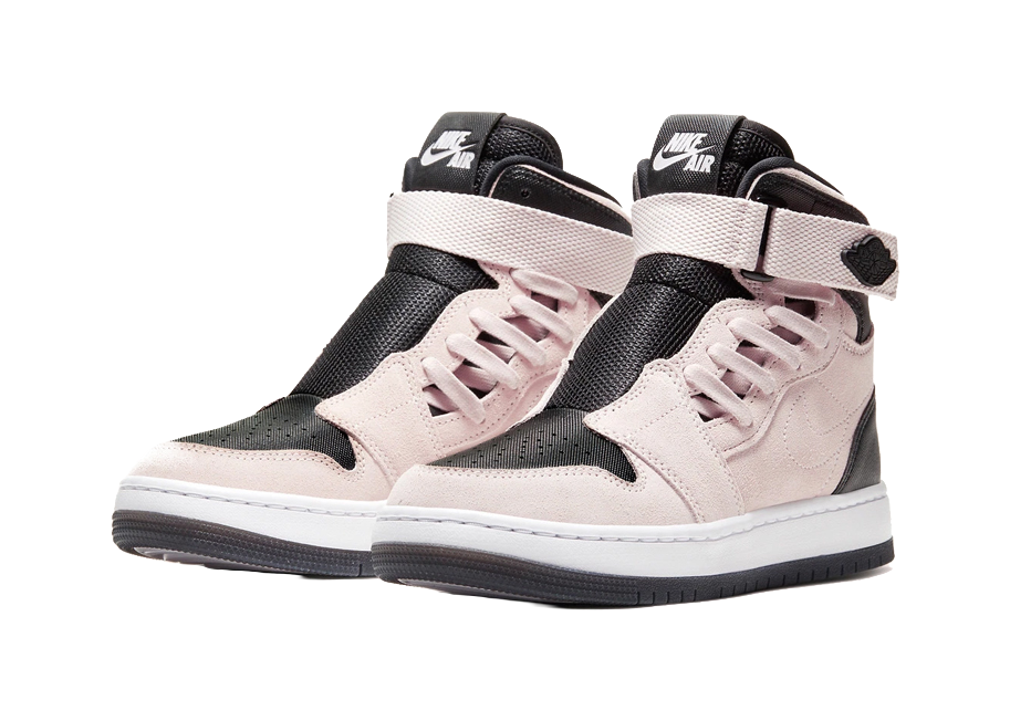 Jordan 1 Nova XX Barely Rose Black Womens  vjsneaker.com