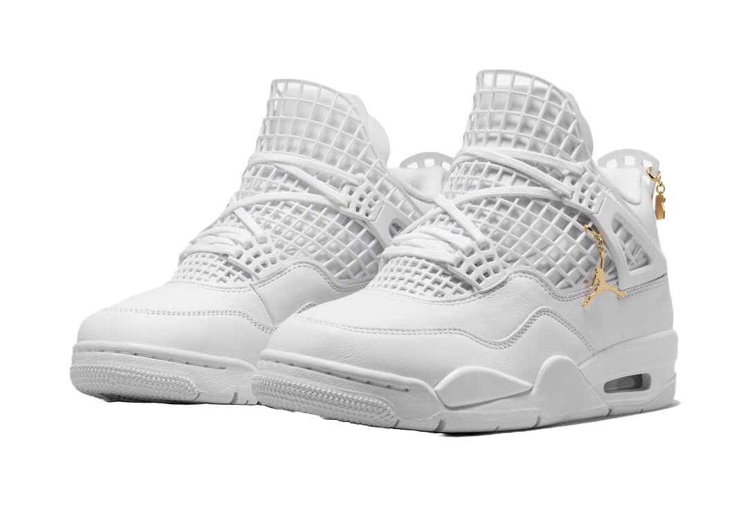 Air JORDAN 4 NET WhiteWomens  vjsneaker.com