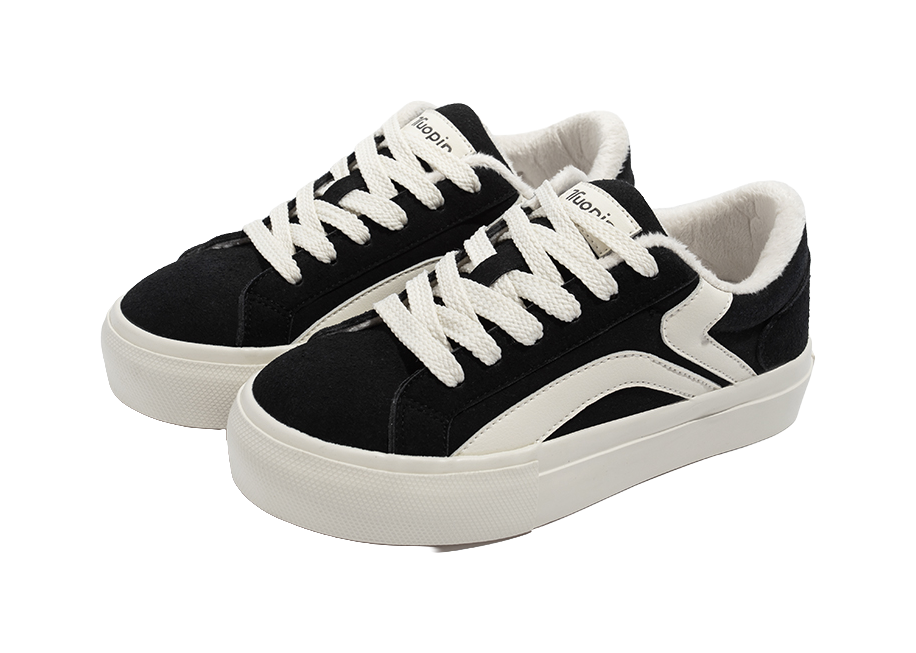 TUOPIN Pie Shoes Dopamine Pair, Couple's Skateboard Shoes Unisex 