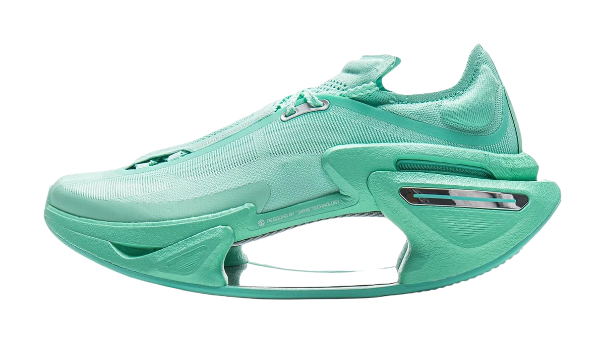 Li Ning Shadow 3.0 Fabric Low top Casual Racing Running Shoes Unisex Celadon Turquoise  VJsneaker