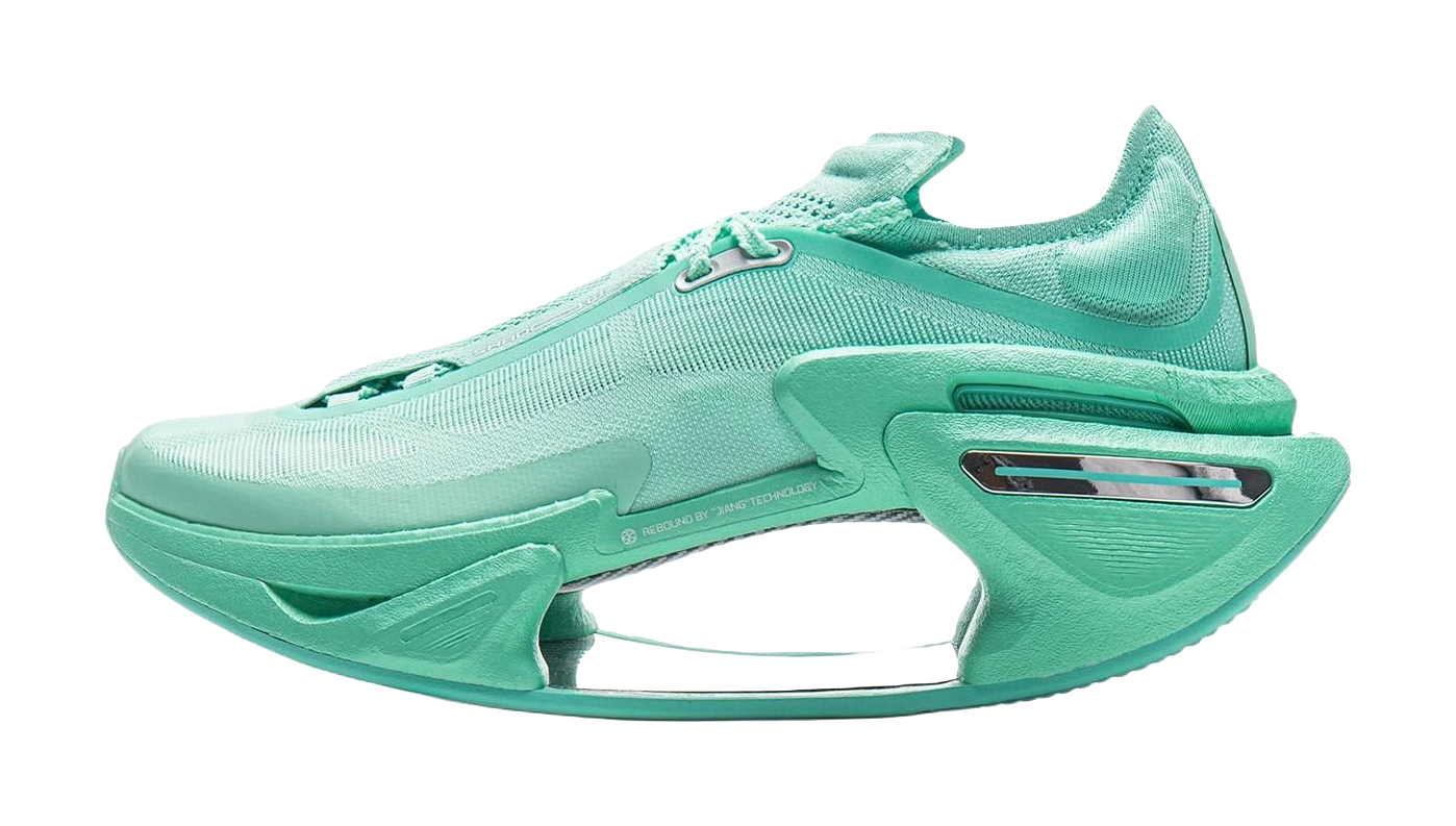 Li Ning Shadow 3.0 Fabric Low top Casual Racing Running Shoes Unisex Celadon Turquoise  VJsneaker