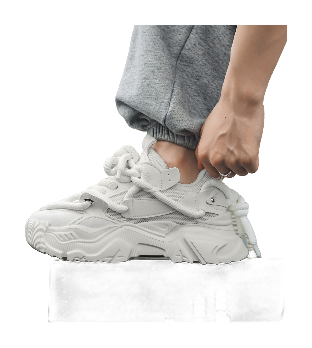 ZHR Abrasion Resistant, Breathable, Lightweight, Height Increasing Chunky Sneakers Unisex 