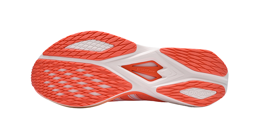 DO WIN Three Generations Of God Of War Cushioning Coverage Support Low Top Marathon Running Shoes Unisex Peach Pink 