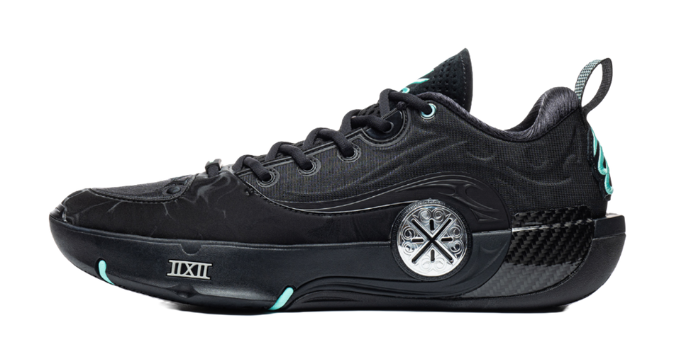 Li-Ning Way of Wade 12 (WOW12) Curry Moment "Black" ABAV085-J19 - Low Top Basketball Shoe Unisex Black