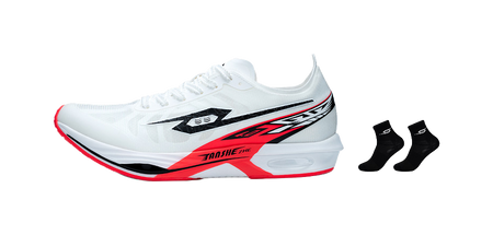 Tansher Dark Horse 4.0 - Running Shoes Unisex White Full dividend payout