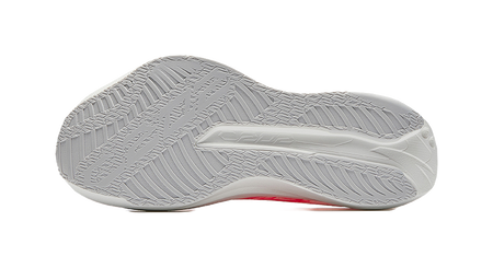 Women's low-top running shoes outsole, light gray tread pattern