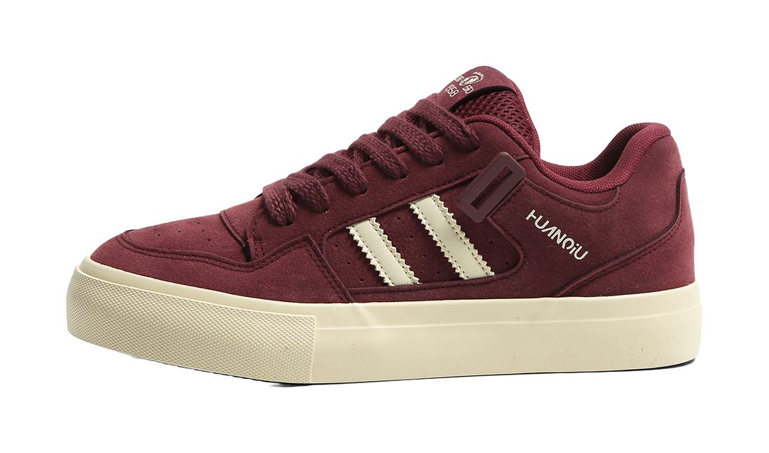 HUANQIU Slip Resistant Shock Absorbers With Abrasion Resistant Properties Low top Skateboard Shoes Men's 