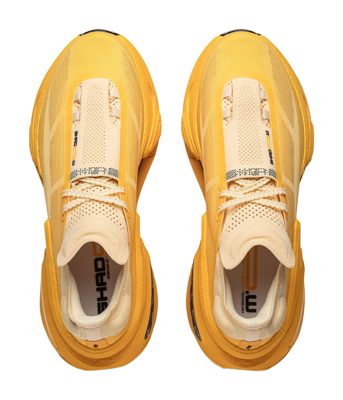 Li Ning Shadow 3.0 Fabric Low top BOOM Technology Marathon Long Distance Running Sprint Running Shoes Unisex Yellow  VJsneaker