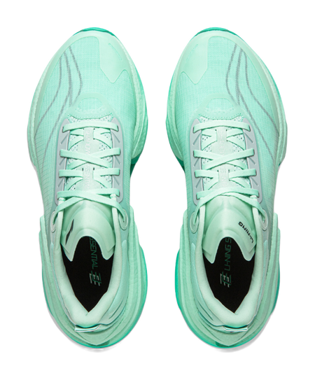 LiNing Shadow 3 ESSENTIAL Cushioning Breathable Support Lightweight Rebound Low top Running Shoes Mens Aqua Green  VJsneaker